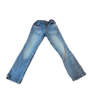 Cat and Jack Boys straight leg jeans light wash Size 8
